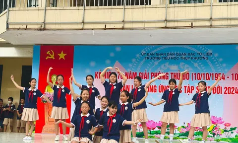 Nhiều hoạt động ý nghĩa của thầy và trò chào mừng 70 năm ngày Giải phóng Thủ đô
