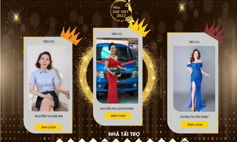 BXH “Nữ hoàng được yêu thích nhất 2022” đã có sự thay đổi ngoạn mục