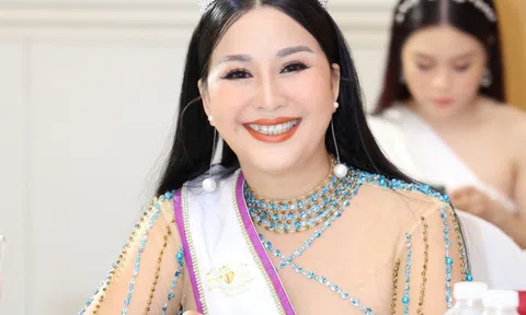 Á hậu Phạm Nguyễn Thị Hoàng Hoa ngồi ghế cố vấn cuộc thi Hoa hậu Thương hiệu Việt Nam 2022