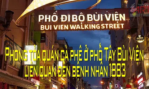 Phong tỏa quán cà phê ở phố Tây Bùi Viện, cách ly 4 người liên quan đến bệnh nhân phòng công chứng ở Hà Nội