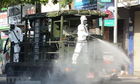 TP.HCM: khử khuẩn toàn thành phố trong 7 ngày tới