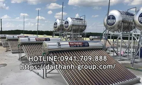 Cập nhật giá mới bồn nước, máy năng lượng mặt trời Tân Á Đại Thành