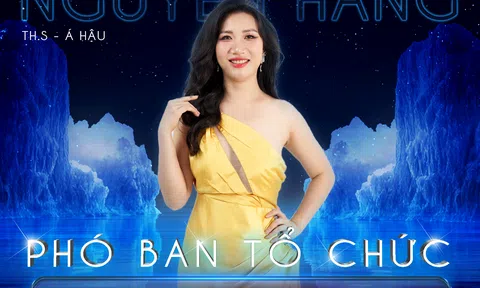 Th.s, Á hậu Nguyễn Hằng - Phó ban tổ chức cuộc thi Hoa hậu Biển Việt Nam 2024