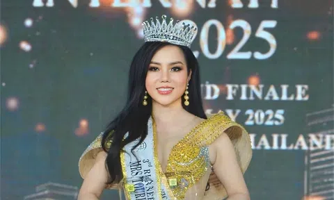 Ma Thị Thanh Huyền mang về danh hiệu Á hậu 3 tại đấu trường nhan sắc quốc tế Mrs Tourism Queen International 2025