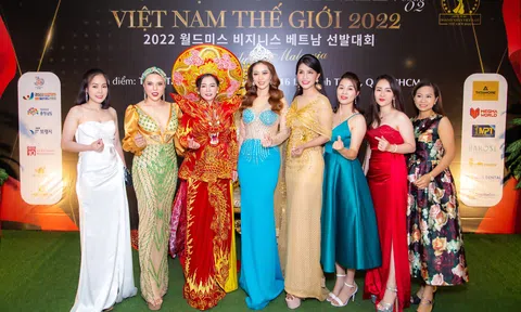 Hoa hậu Doanh nhân Việt Nam Thế giới 2022 tổ chức dạ tiệc tri ân hoành tráng tại TP.HCM