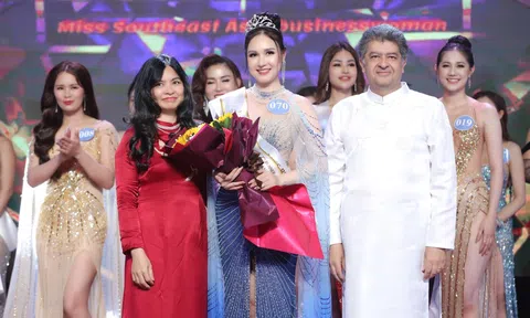 Doanh nhân Đỗ Anh Sa xuất sắc đạt ngôi vị Á hậu 2 cuộc thi Hoa hậu Doanh nhân Đông Nam Á 2023