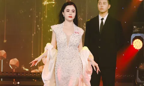 Ngắm nhìn BST dạ hội ấn tượng của NTK Tommy Nguyễn tại chung kết Hoa hậu Thương hiệu Việt Nam 2023