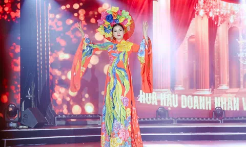 Doanh nhân Văn Ngọc Anh đạt danh hiệu Người Đẹp Áo Dài - Hoa hậu Doanh nhân Việt Nam Toàn cầu 2024