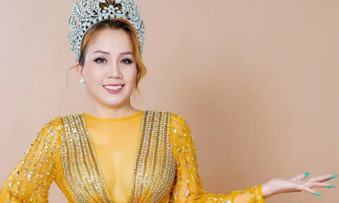Hoa hậu quý bà Nguyễn Quế Trang đẹp lộng lẫy trong bộ ảnh mới sau đăng quang