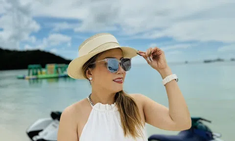 Hoa hậu Quý bà Nguyễn Quế Trang trẻ trung trong hình ảnh đời thường
